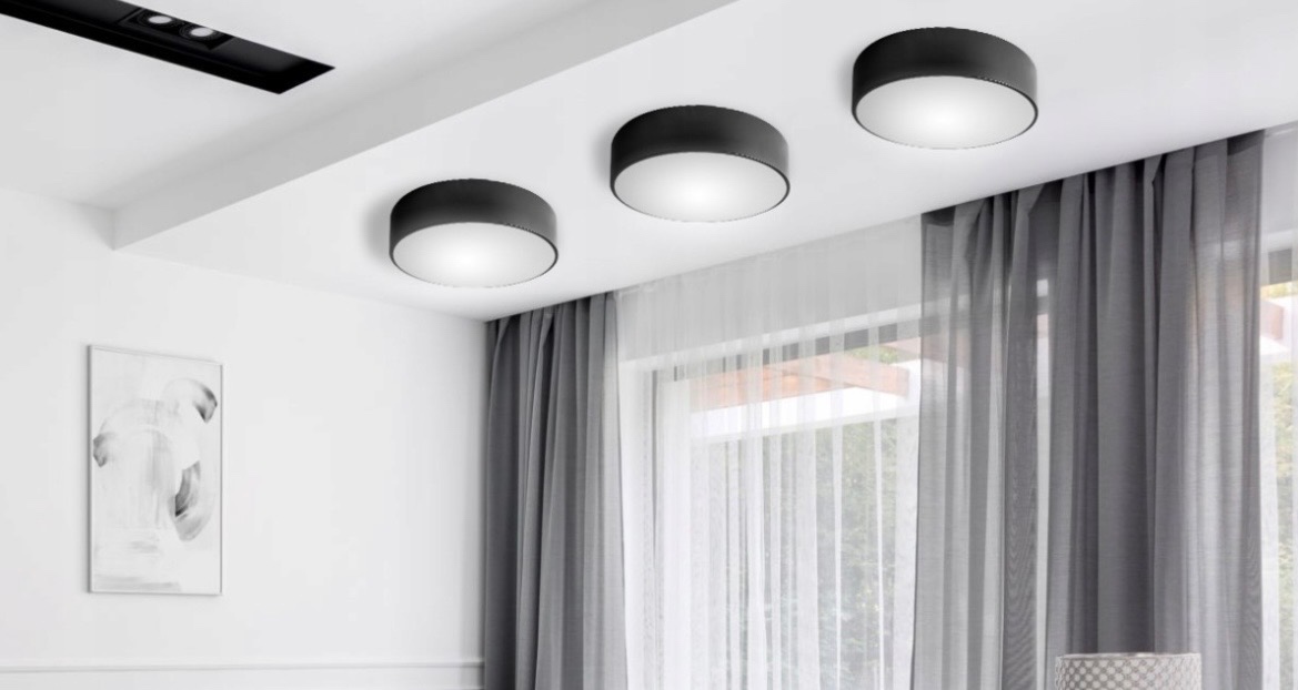 Stropní kulaté moderní světlo 40cm