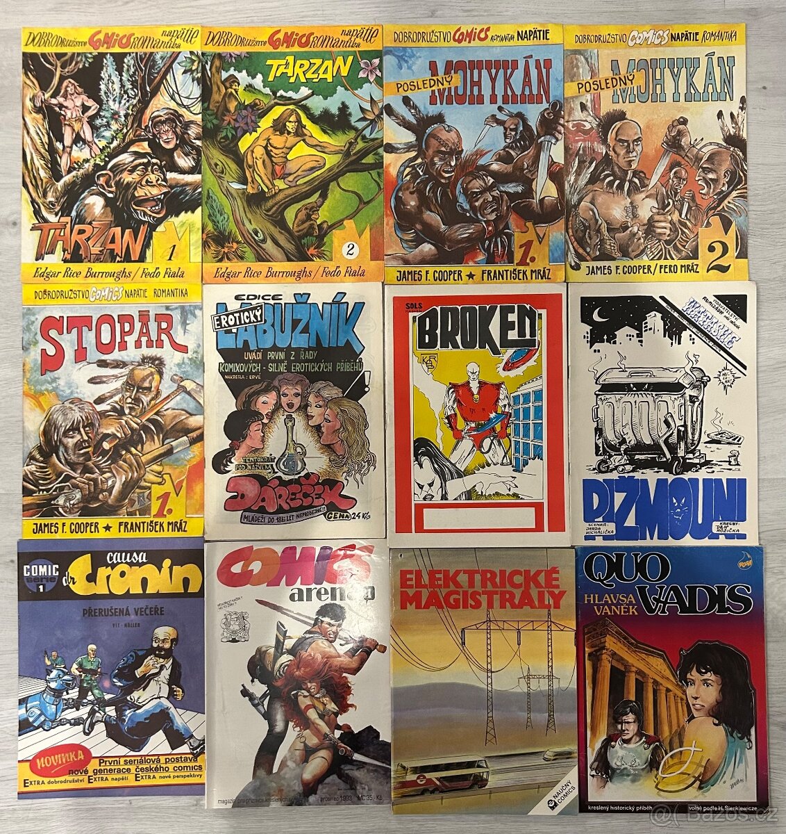 Prodám mix komiksových sešitů: