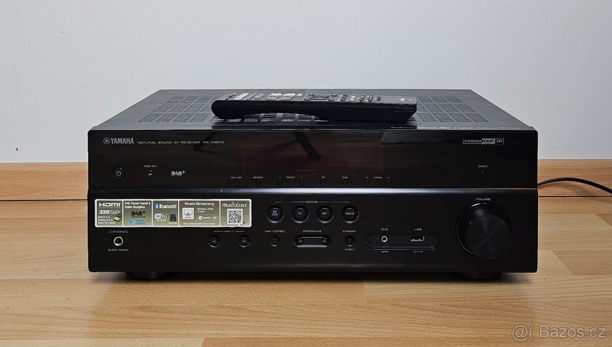 Yamaha RX-V481D / Bluetooth, AirPlay MusicCast Dab+