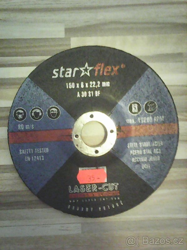 Brusný kotouč 150 x 6 x 22,2 ocel