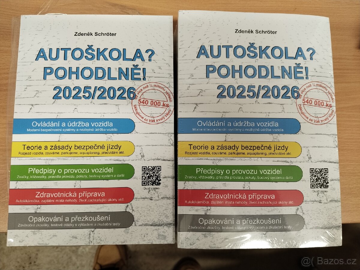 Učebnice autoškoly Schrotter