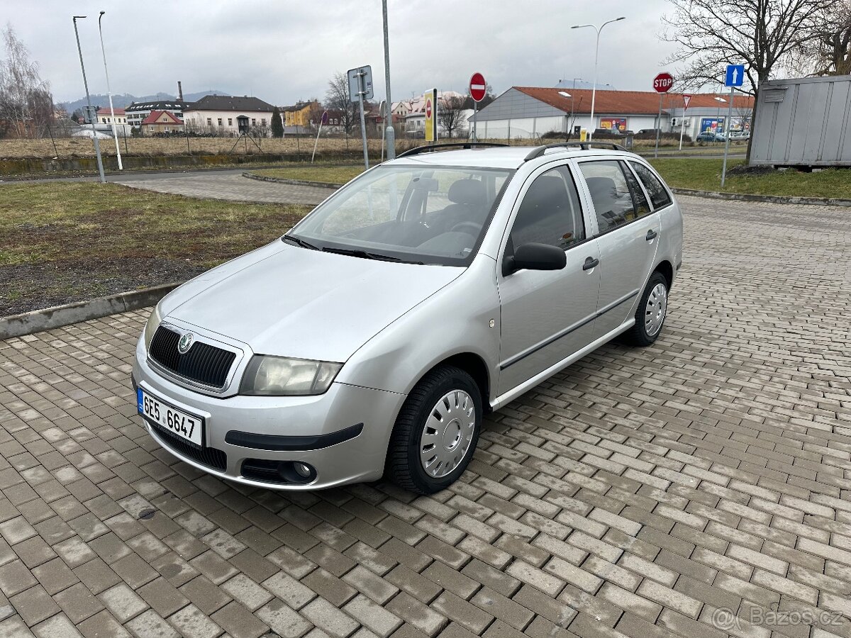Škoda Fabia 1,4i 16v 55kW NOVÁ STK