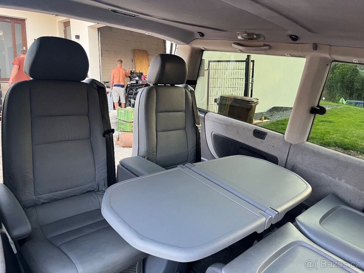 Kožené sedačky 3.řada Mercedes-Benz V-classe/Viano/Vito 638