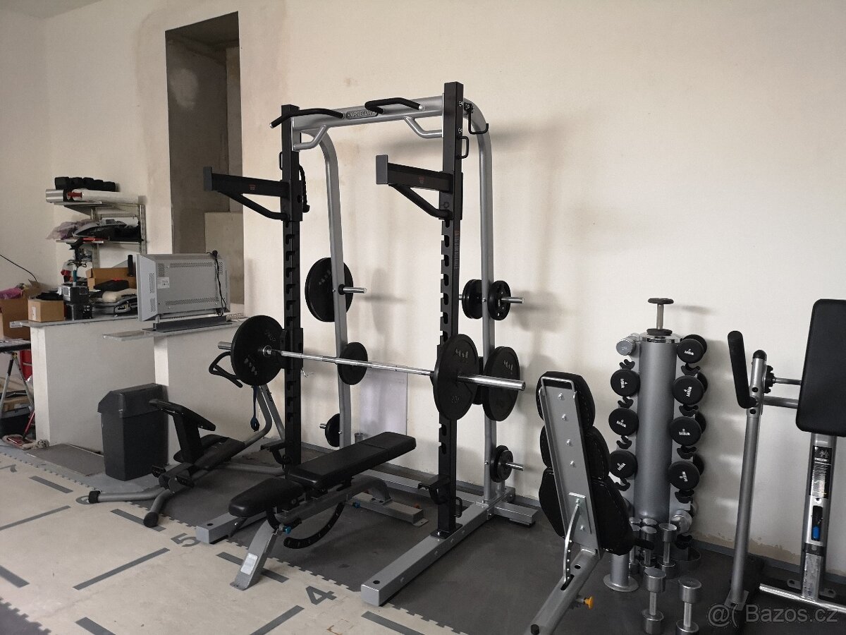 Precor Half Rack
