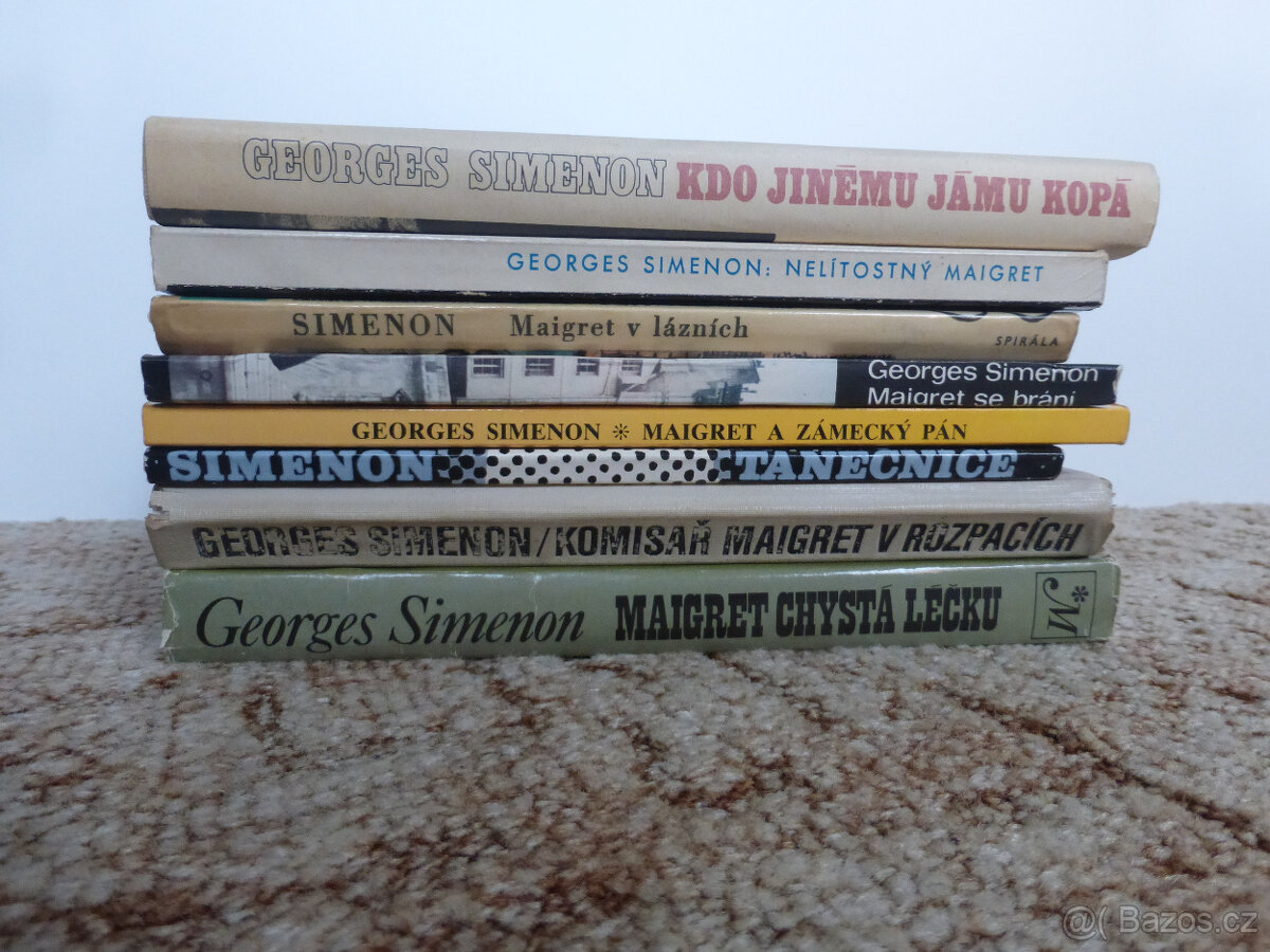 levné detektivky od 8 Kč - Georges Simenon