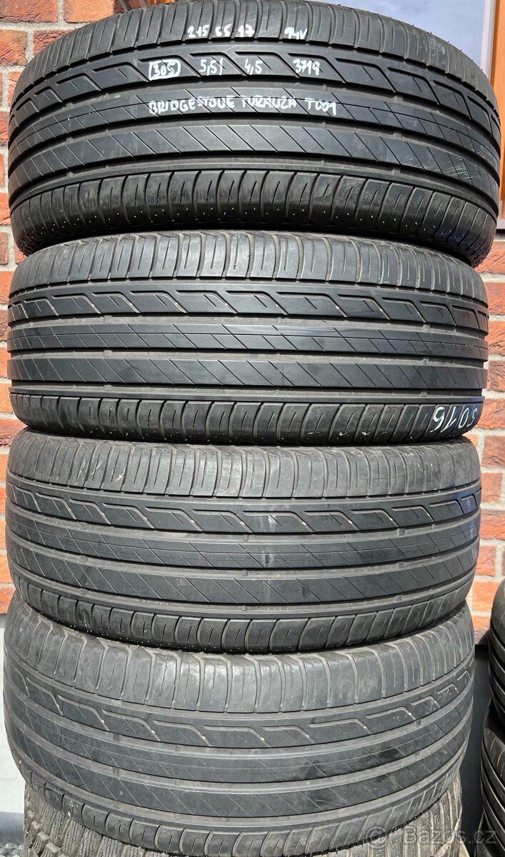 215/55 R17 94V letní pneu Bridgestone Turanza T001 (3719)