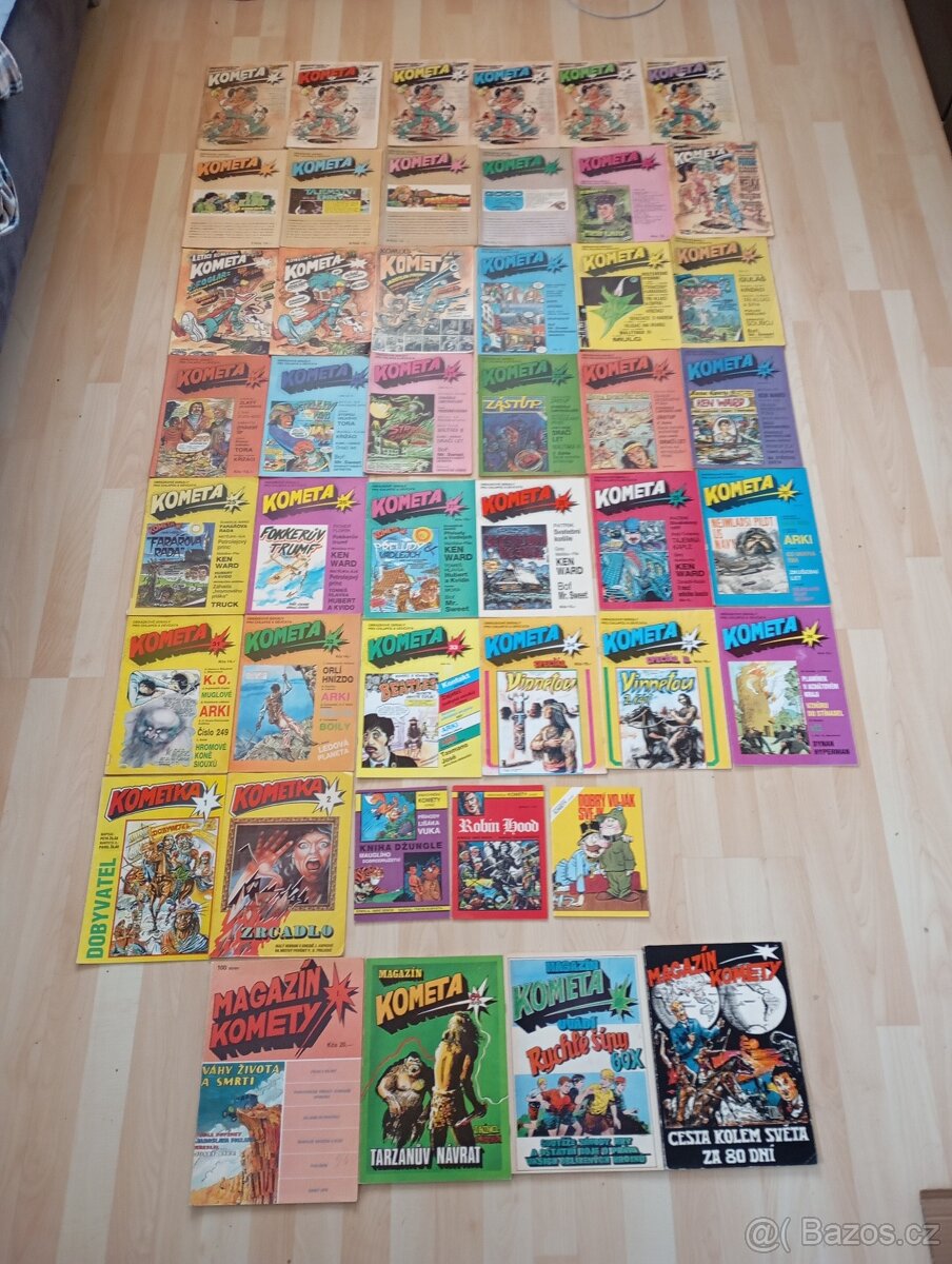 Kometa 1 až 36,Kometka 1,2 a speciály