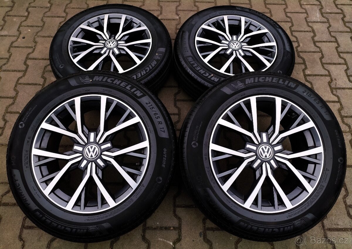 Alu kola originál Volkswagen Tiguan 5x112 R17 t