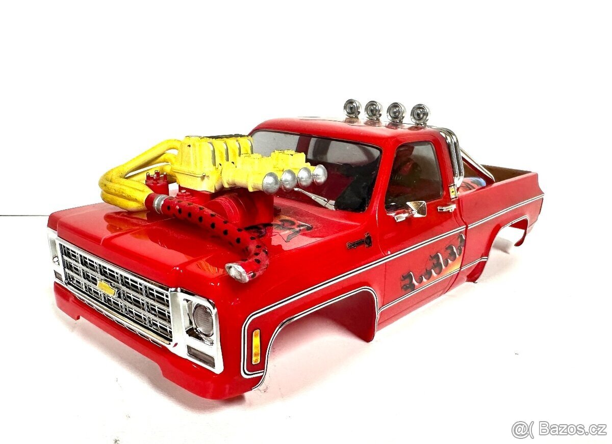 BAZAR - osvětlená Traxxas karosérie Chevrolet K10 1979 TRX-4