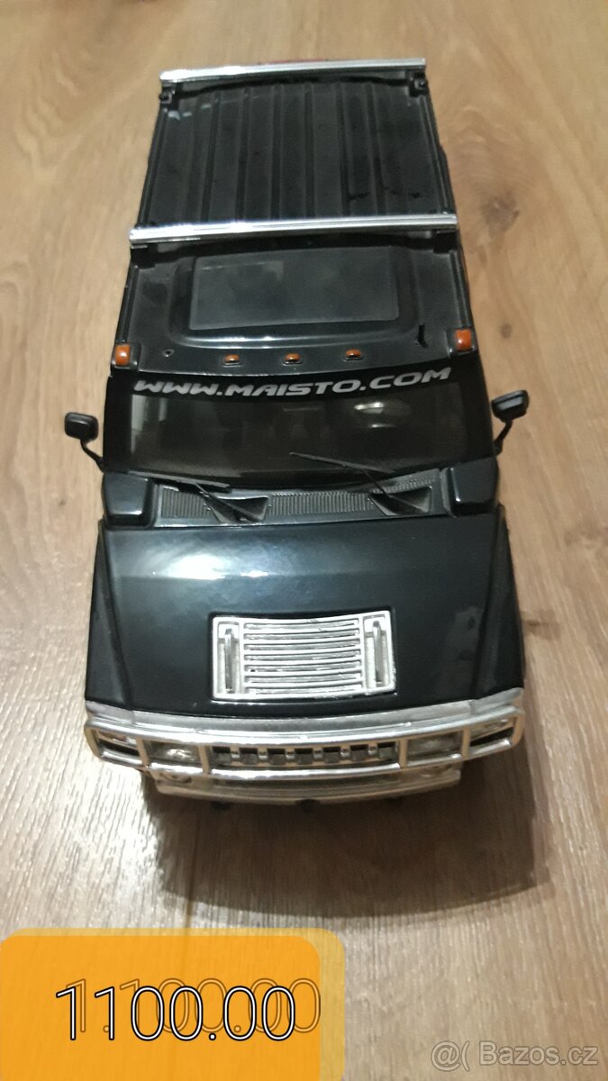 2., Modely aut kovove 1:18. Pozor úprava cen v popisu.