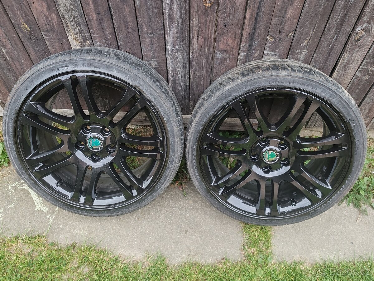 Alu kola skoda Superb 3 235/45/18