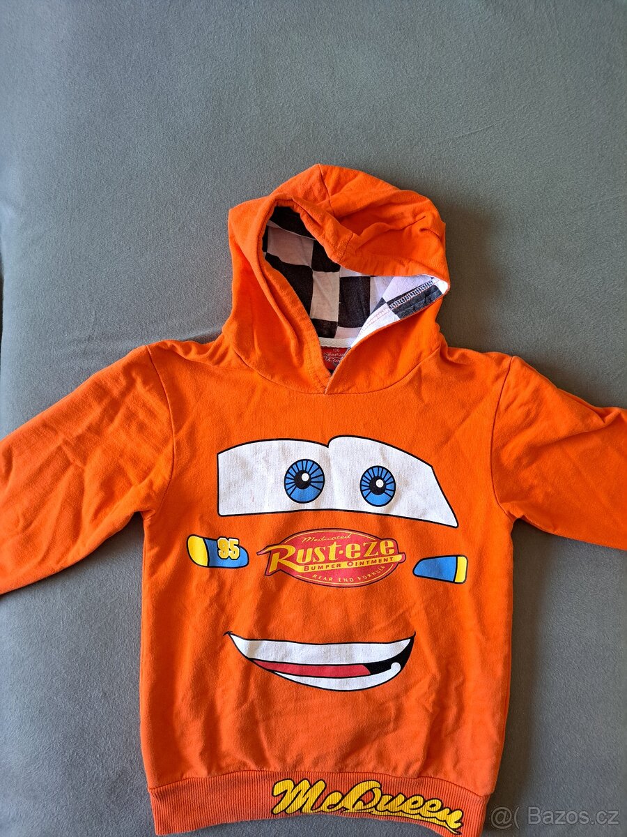 Dětská mikina Cars vel. 116