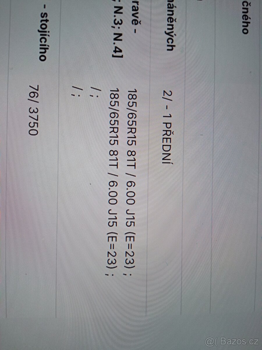 Prodám ALU disky a letní pneu