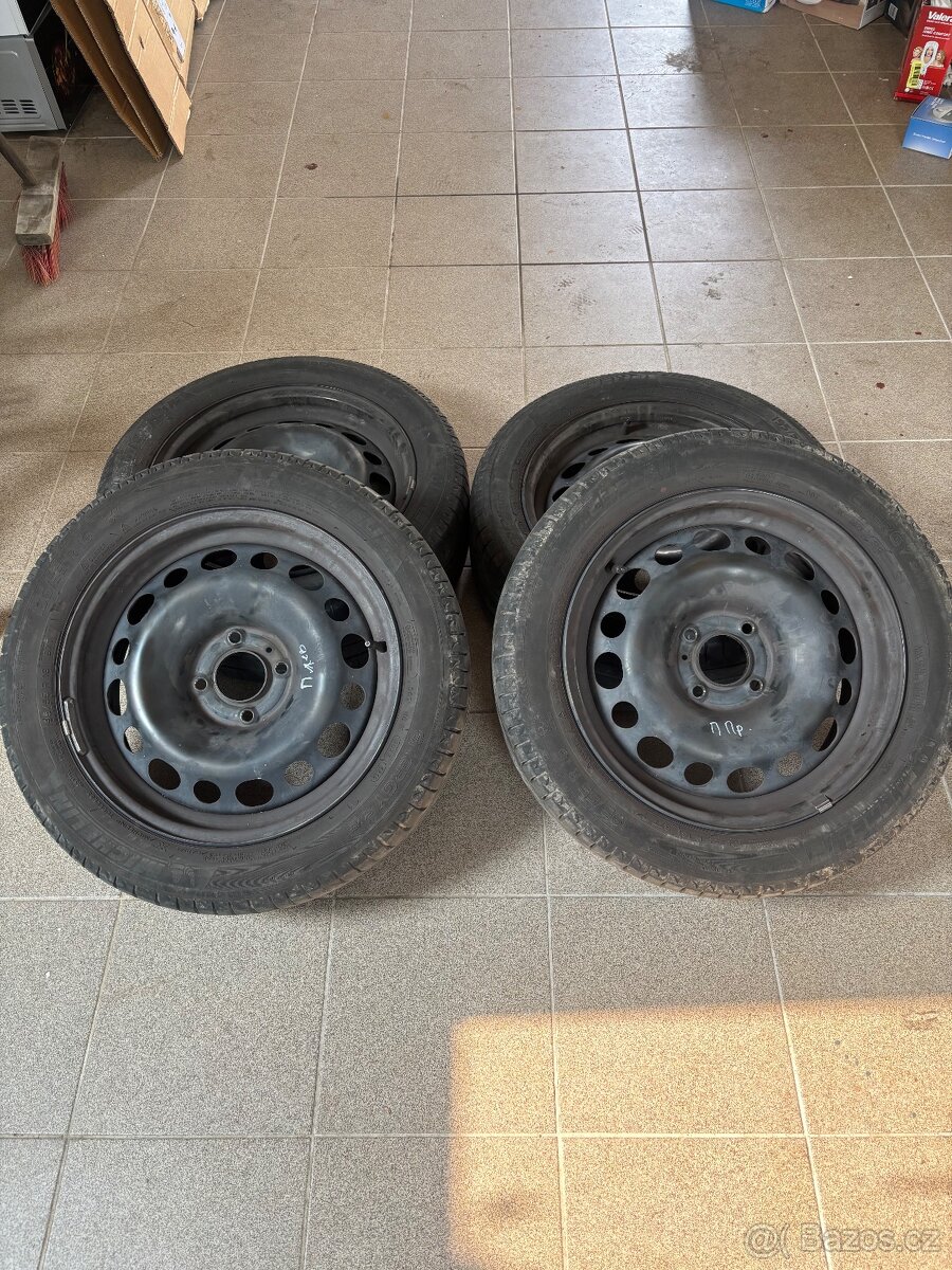 🛞 Disky Citroën / Peugeot 4×108 s letními pneu 195/55r16