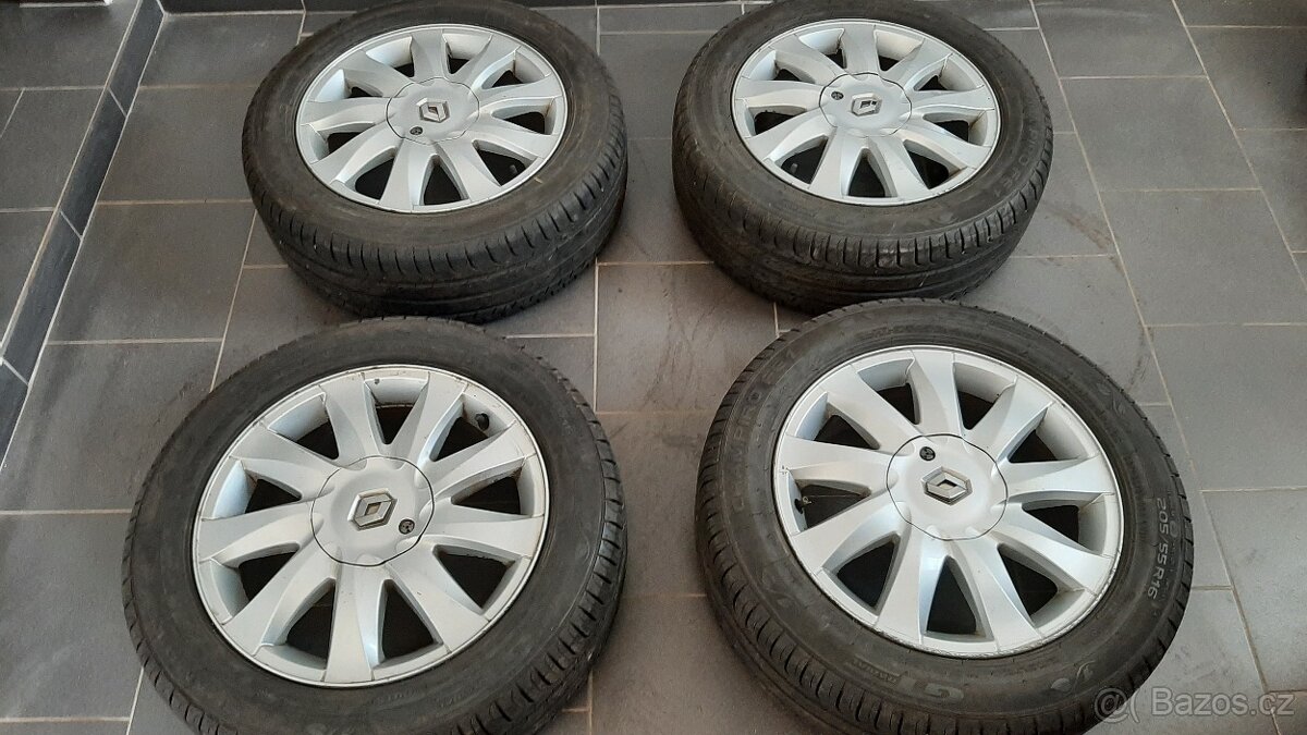 Alu kola-pneu Renault Megan II /Scenic Grand-Scenic