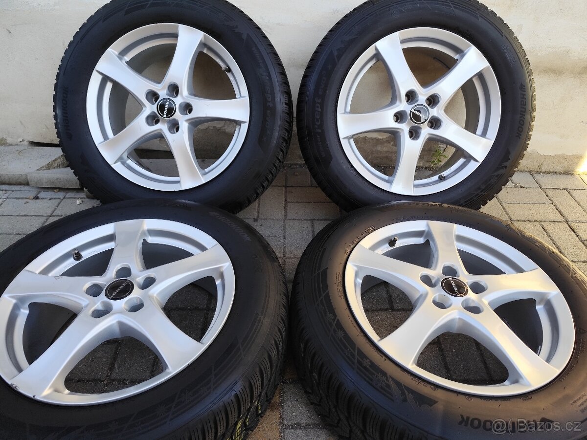 ALU 5x112 r17 BORBET + PNEU - ZÁNOVNÍ SADA
