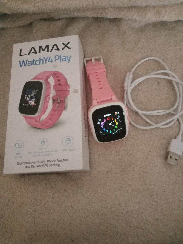 Dětské chytré hodinky Lamax WatchY4 Play Pink