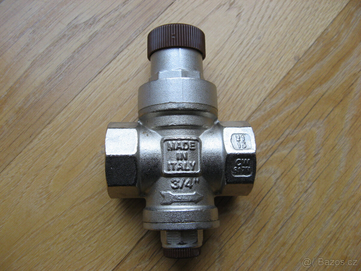 redukční ventil 3/4", 1 až 4 bary