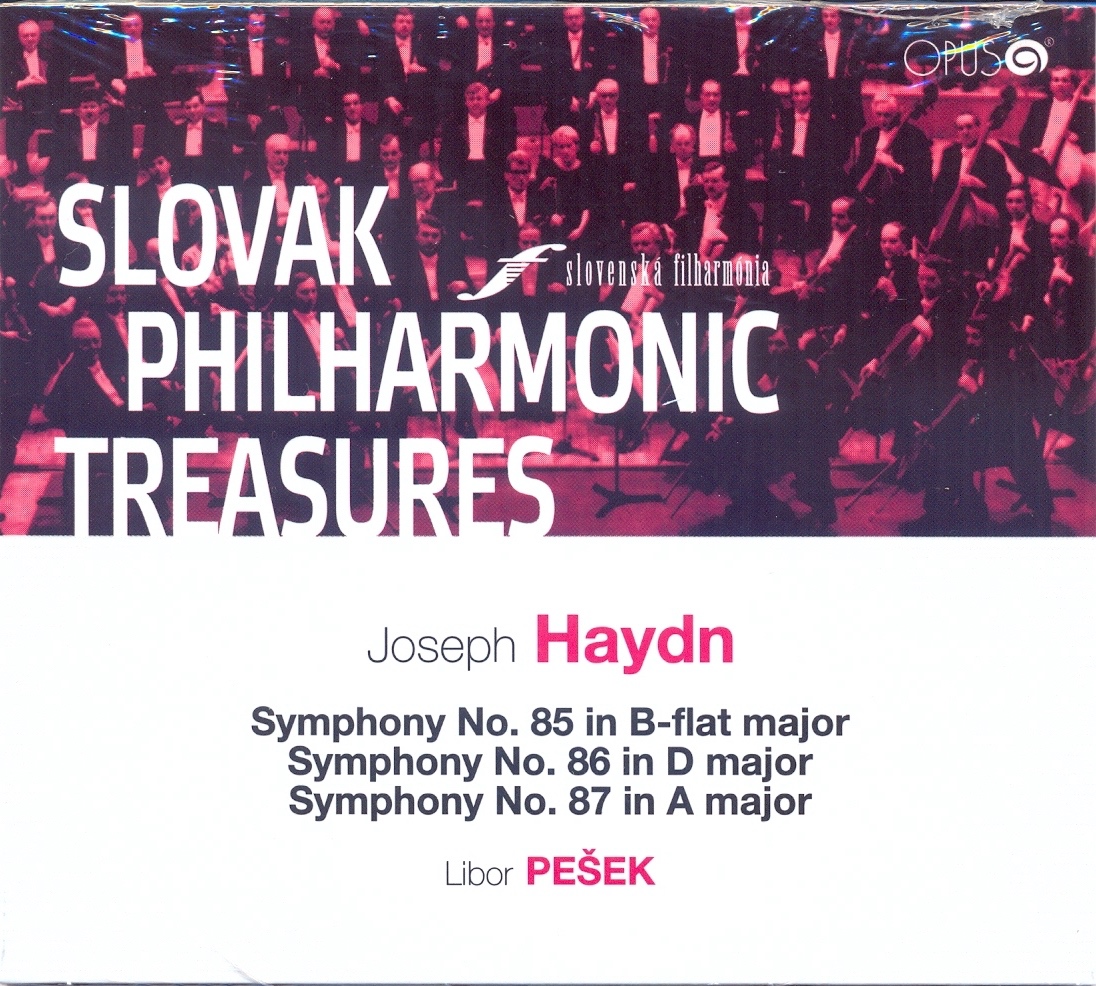 CD Joseph Haydn – Symphonies Nos 85,86 & 87 / Pešek