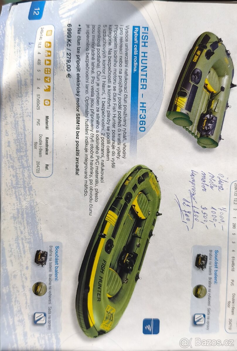 Člun Fish Hunter 360