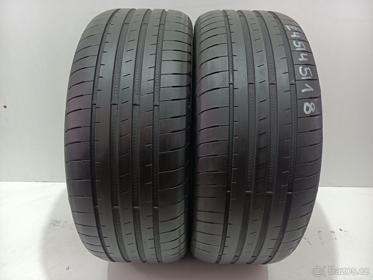 2ks letní pneu 245/45/18/GoodYear