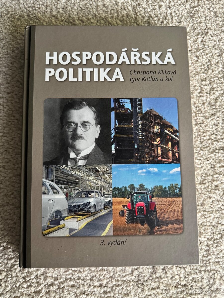 Hospodářská politika- 3 vydání- Kliková, Kotlár