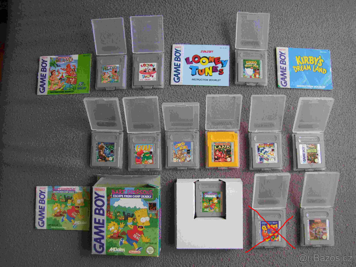 Nintendo Gameboy hry Gameboy