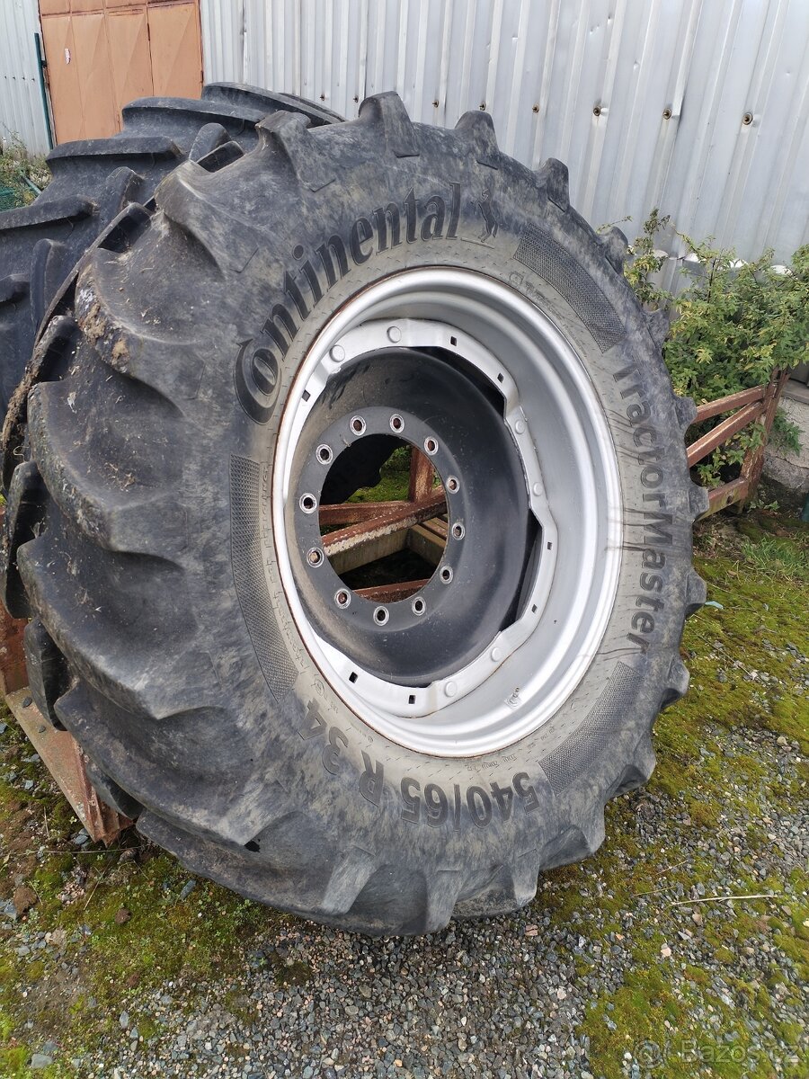 přední pneu s disky case, new holland