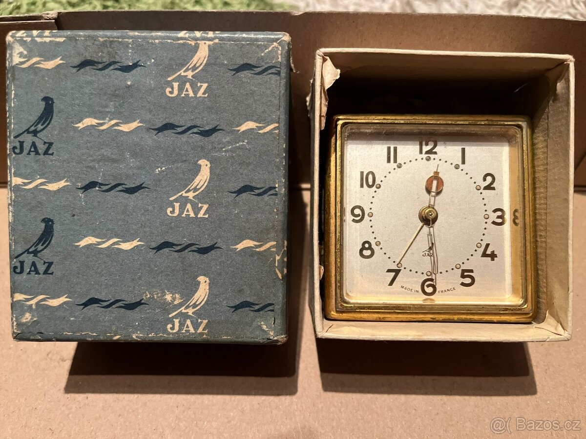 Mechanický budík JAZ