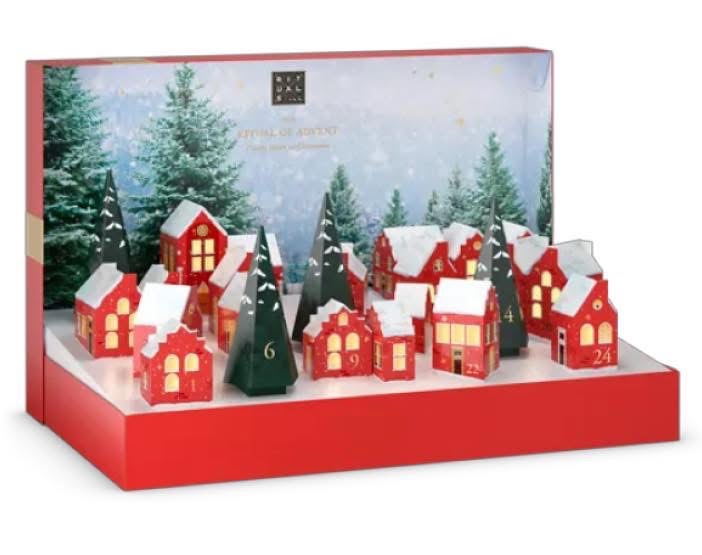 Adventni kalendar - vesnicka, domecky