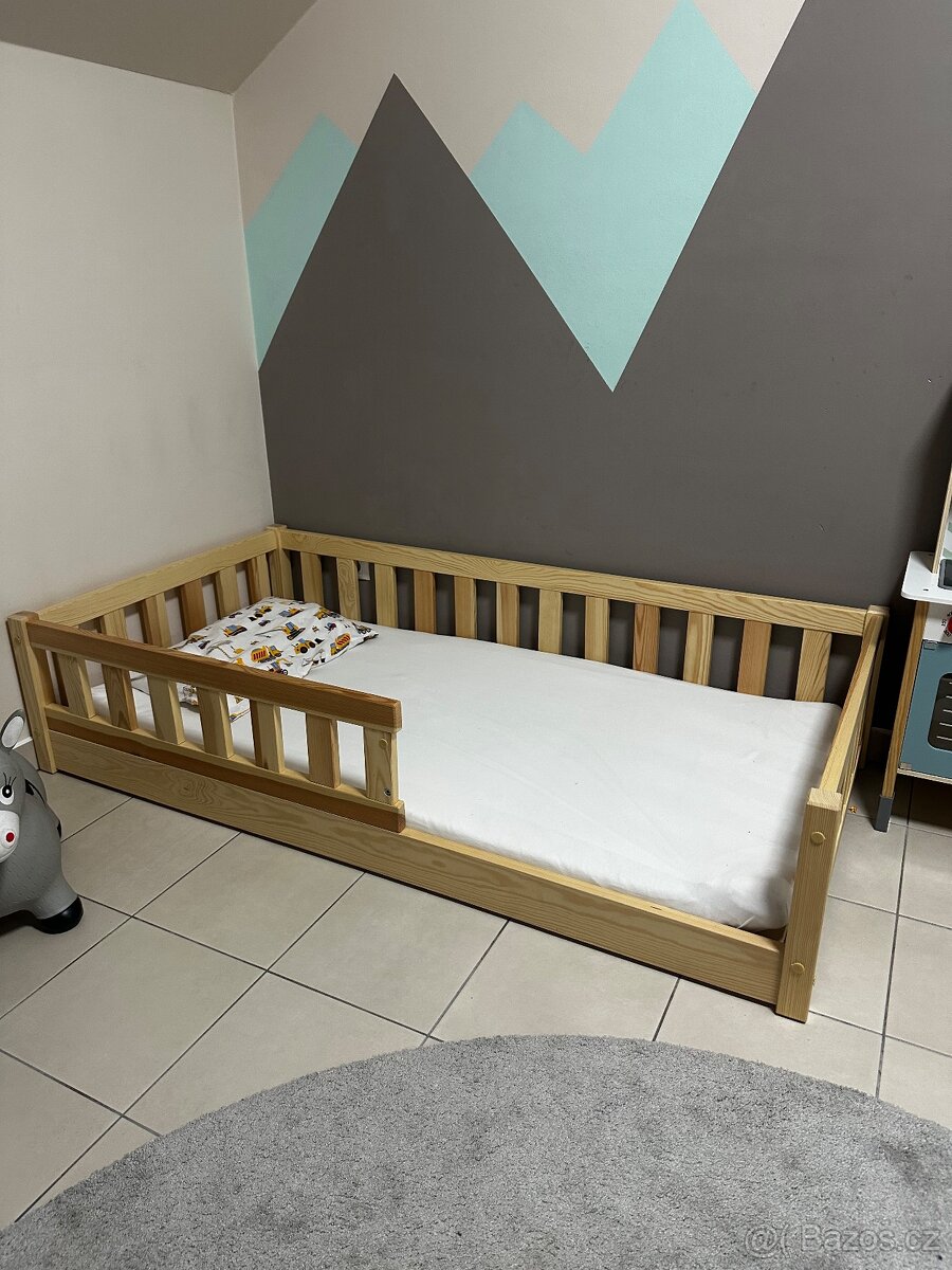 Dětská postel 160x80 + matrace (záruka 1 rok)