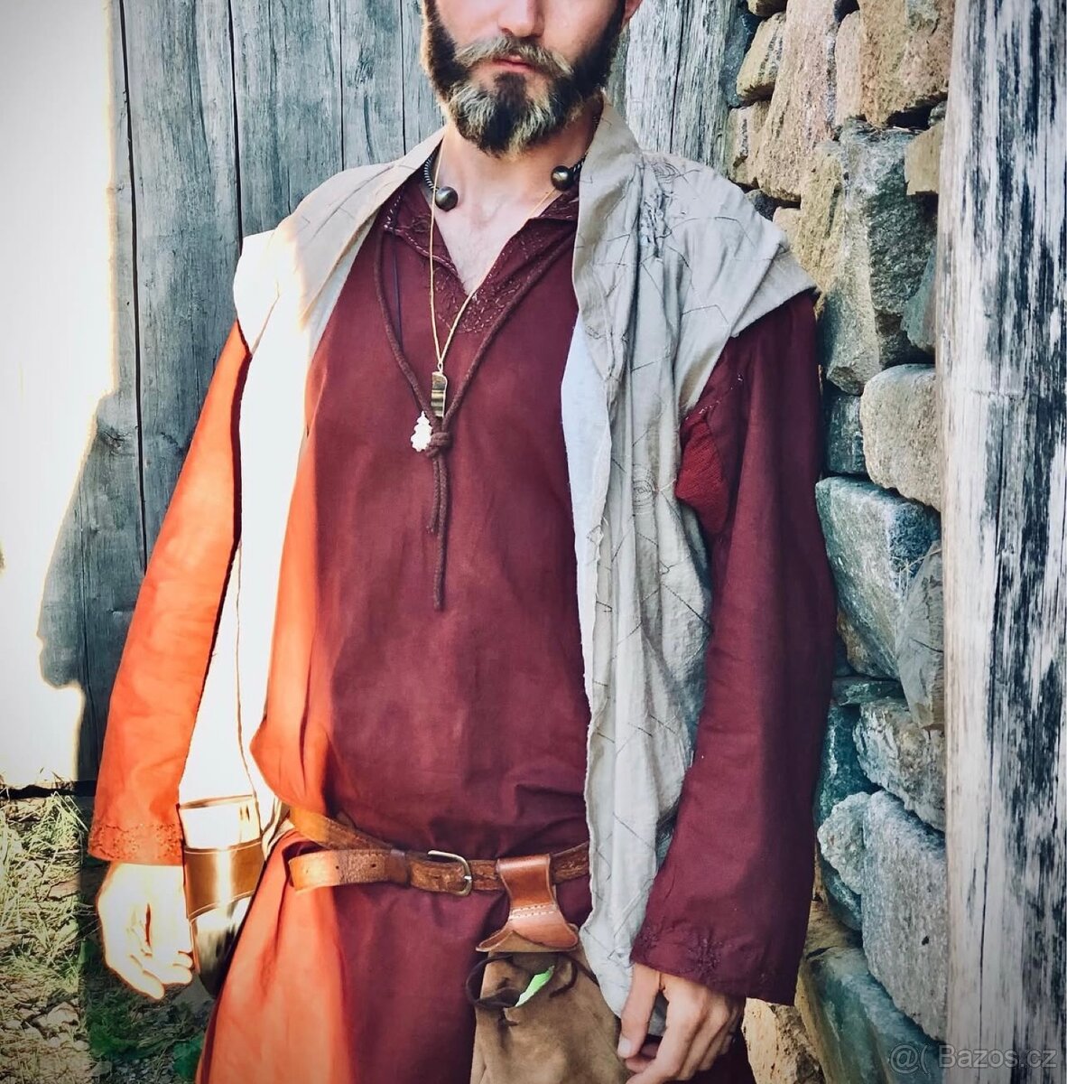 Komplet historický / fantasy kostým včetně šperků