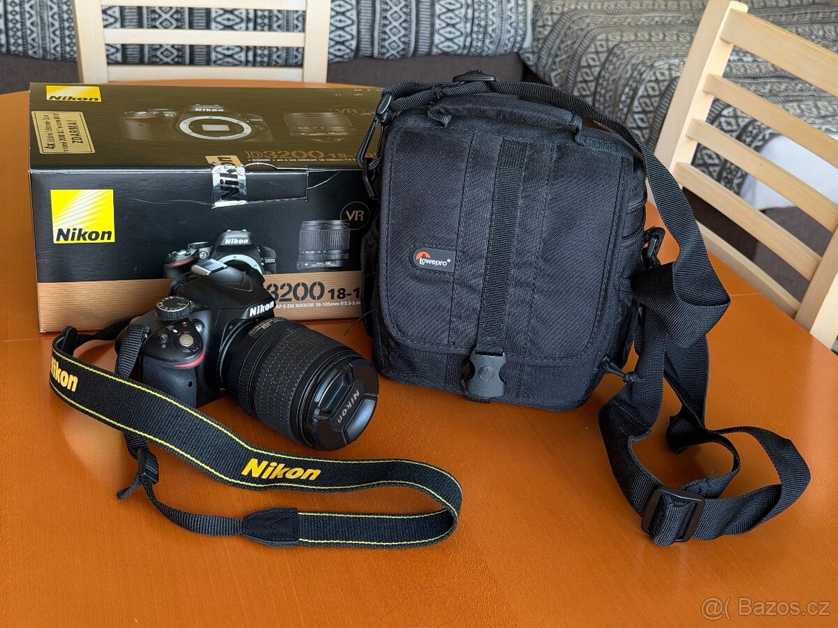 Nikon D3200 18-105 VR kit