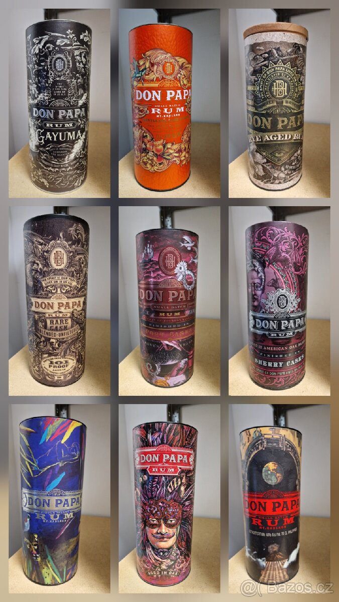 Don Papa, Diplomatico, Zacapa, Velier...