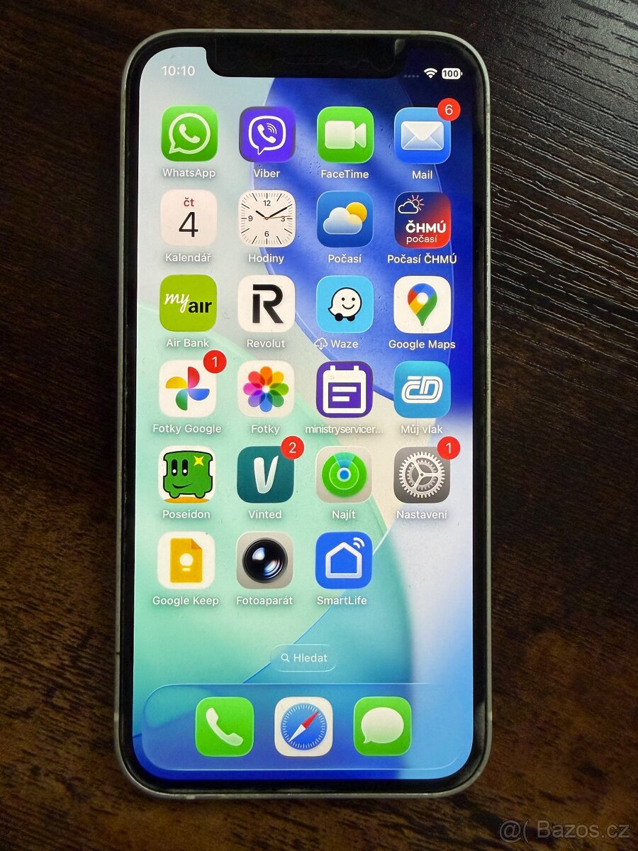 iPhone 12 mini 64GB bílý v krásném stavu Apple malý telefon