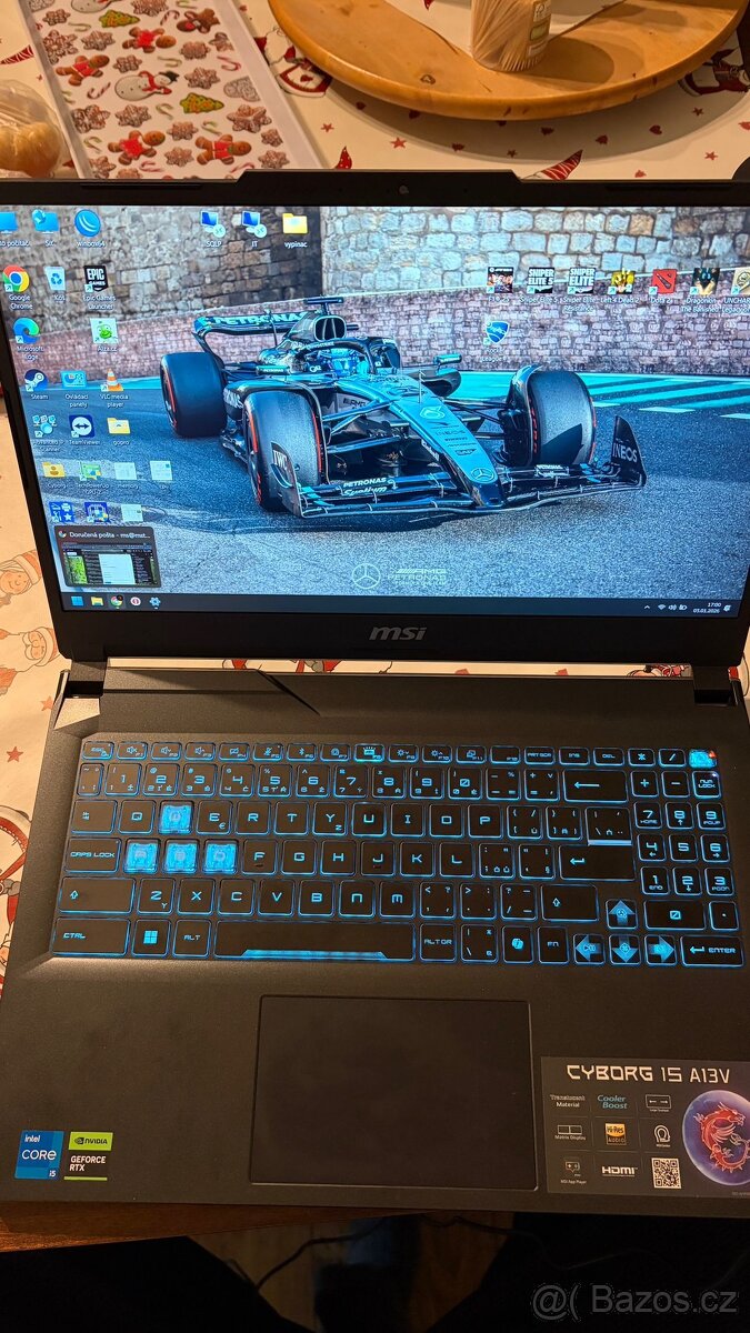 MSI Cyborg 15 herní notebook
