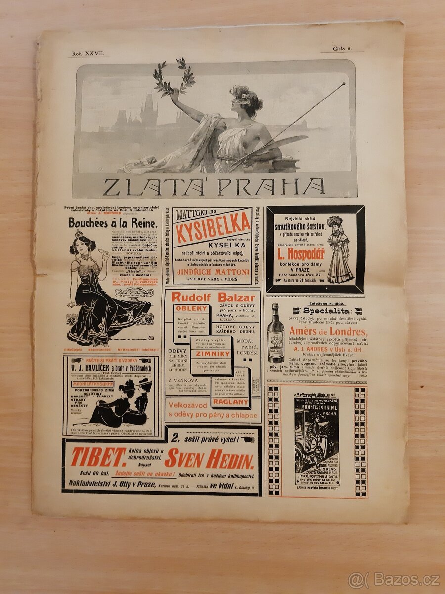 Časopisy Zlatá Praha