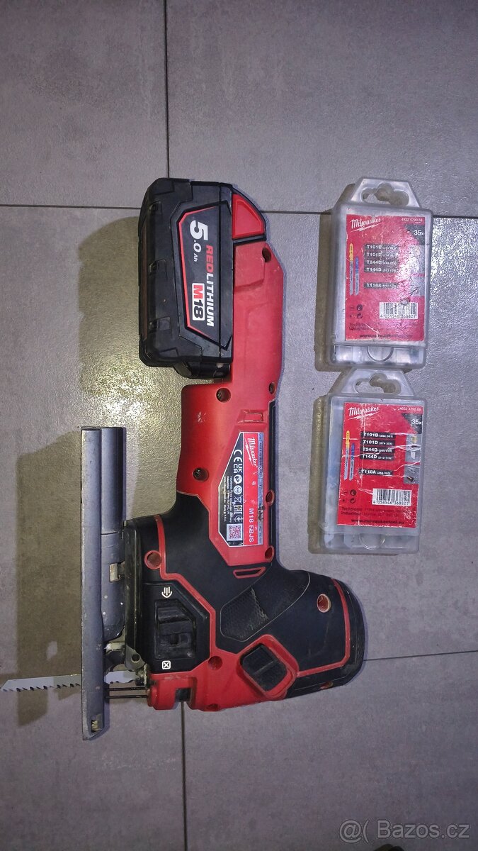 Prodám přímočarou pilu Milwaukee m18 fbjs