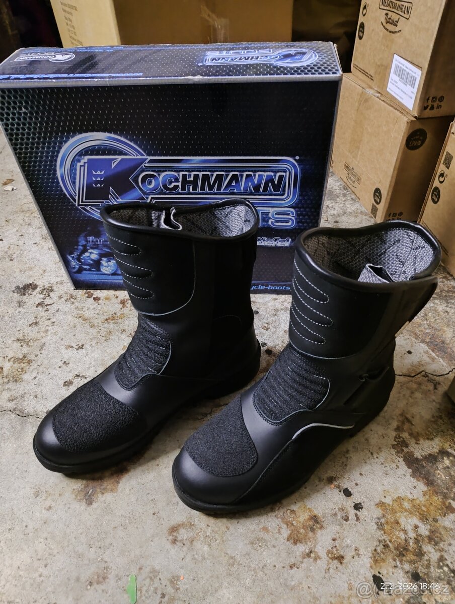 Motorkářské boty Kochmann