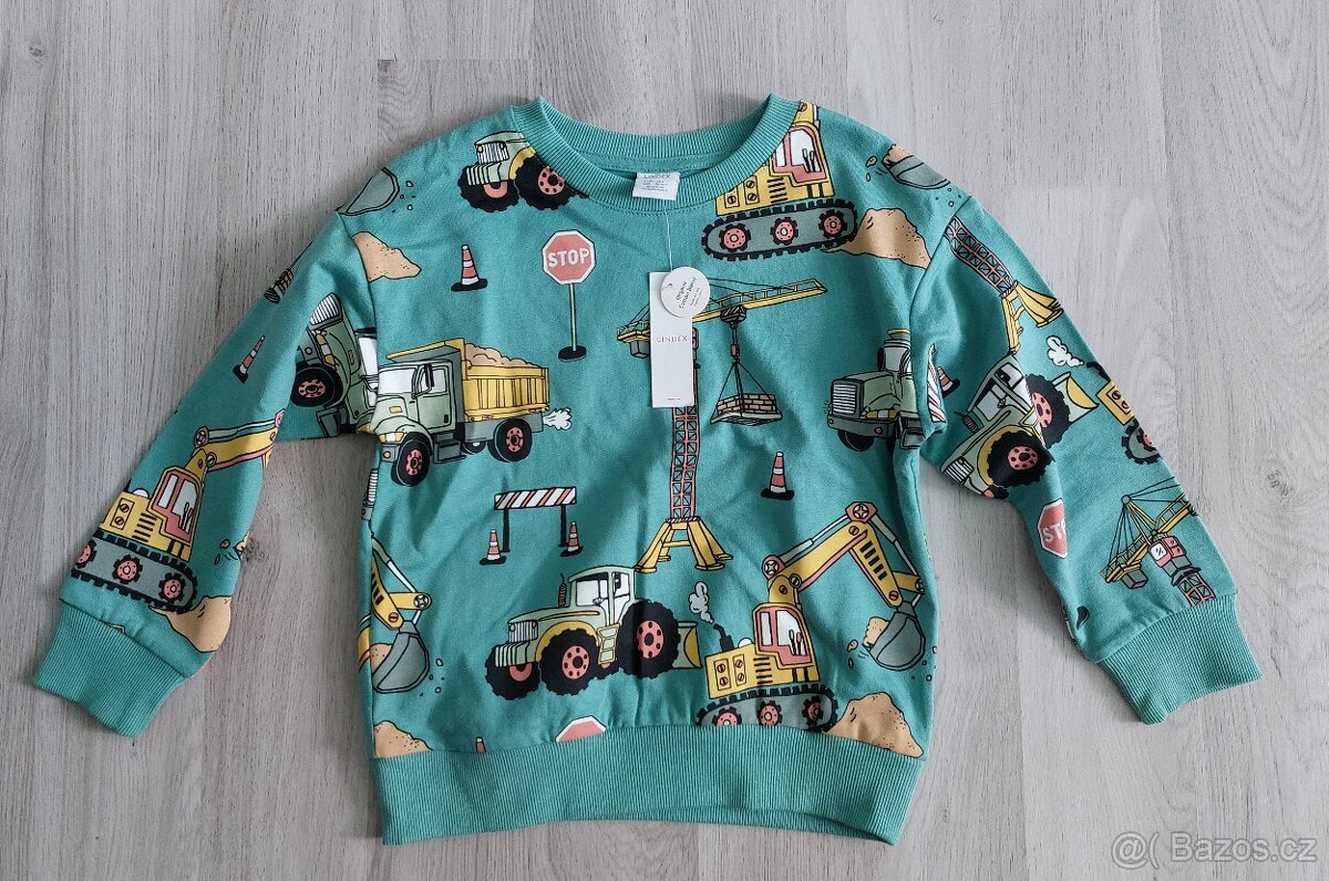 Nová mikina + tepláky stavba vel. 104 Lindex