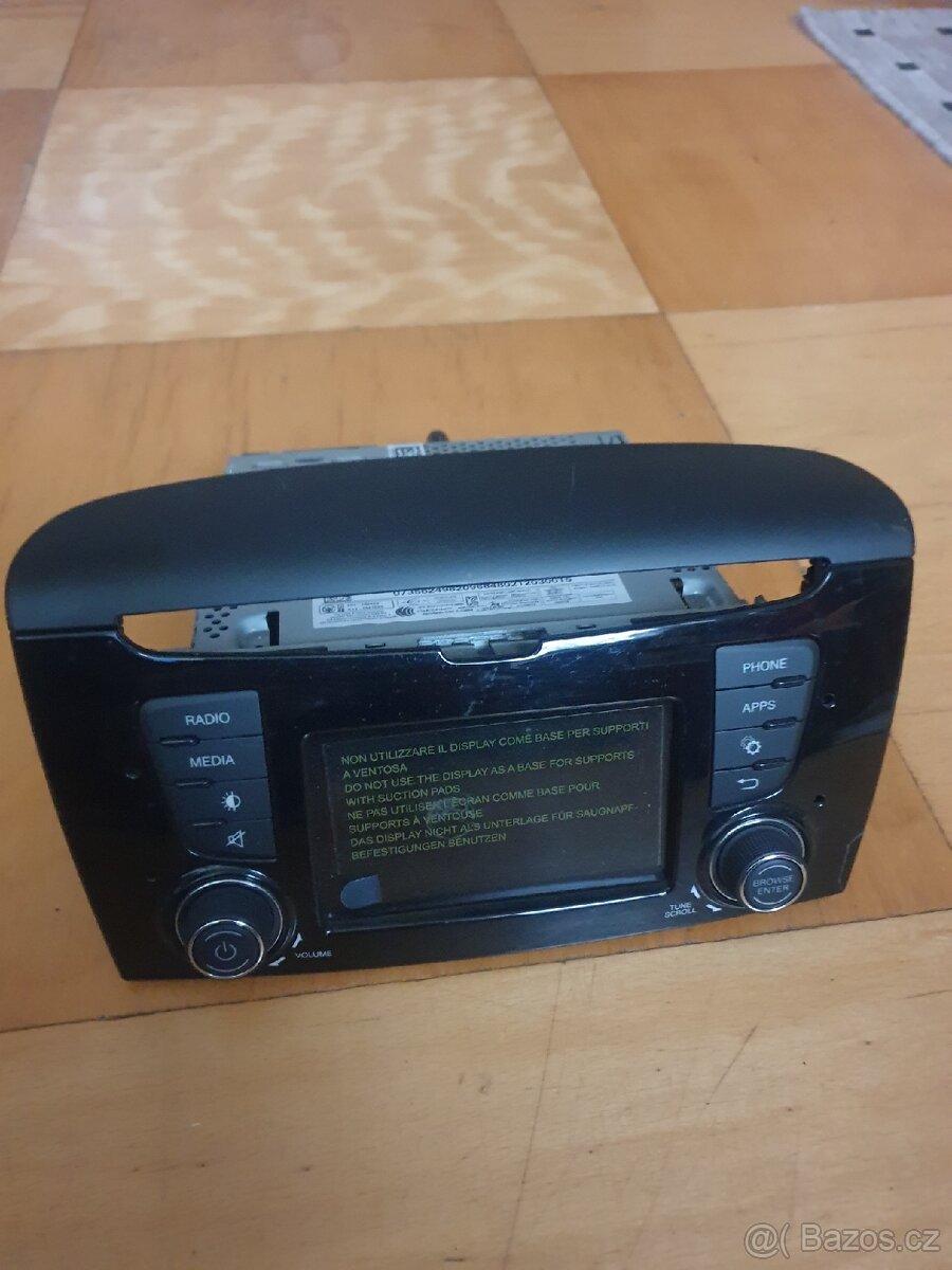 Originál autorádio Fiat