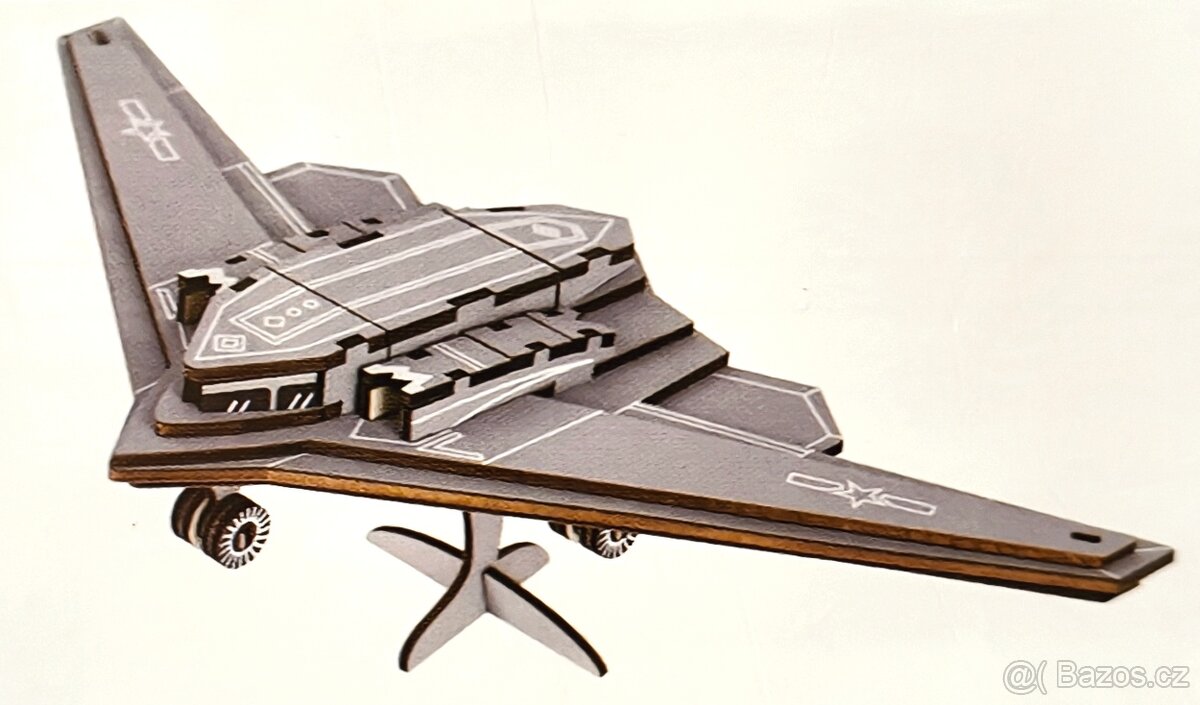 Tryskáč H20 - dřevěné puzzle 3D