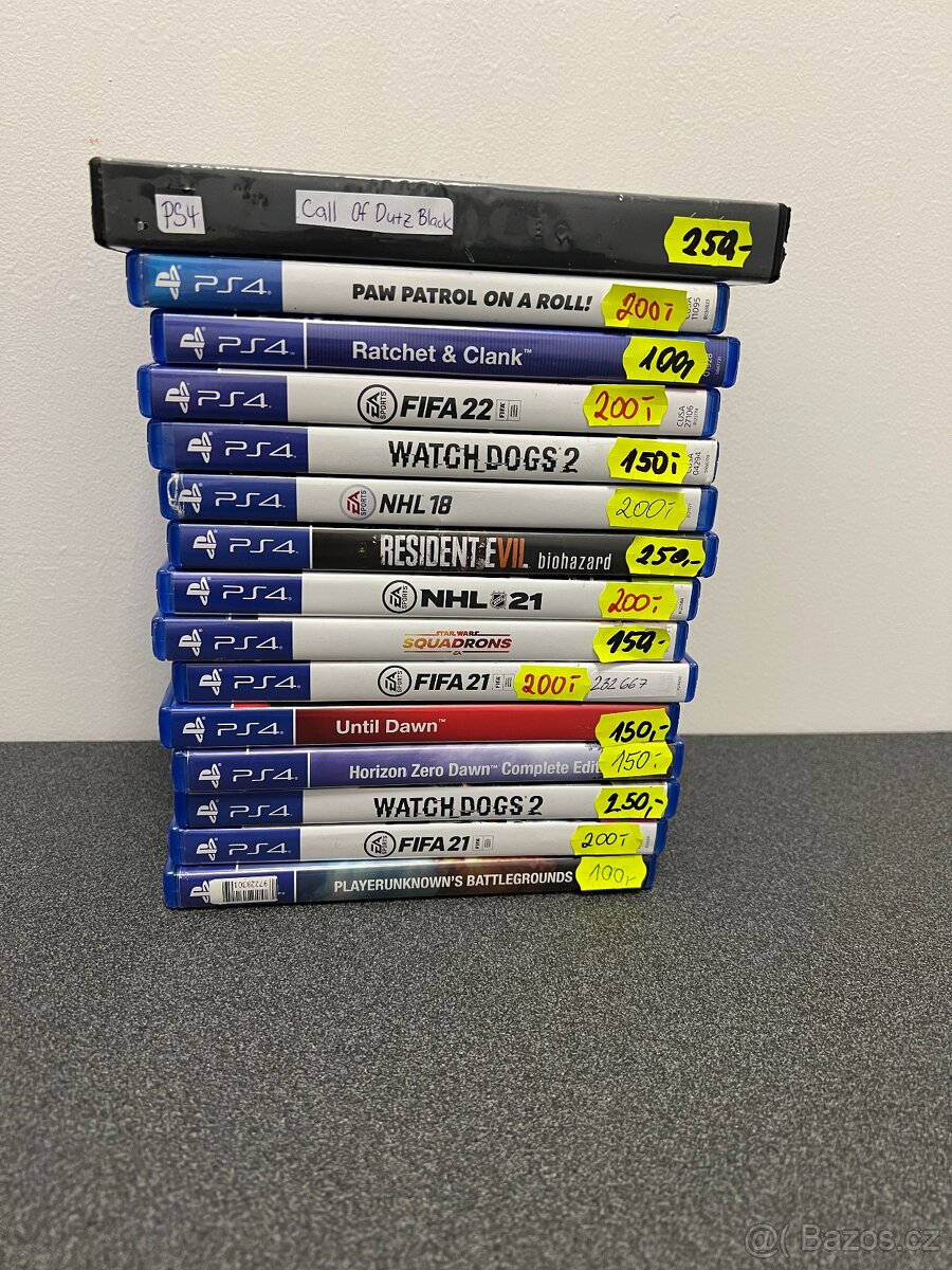 Originální hry na playstation 4