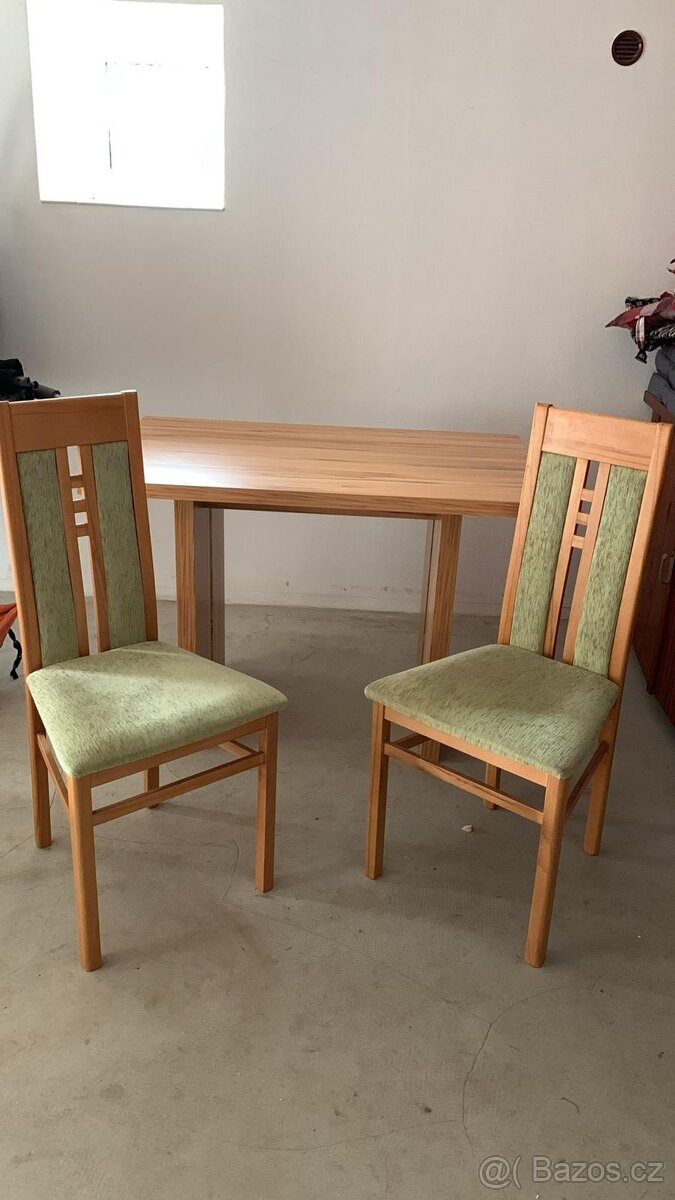 Prodám 2 židle a stůl