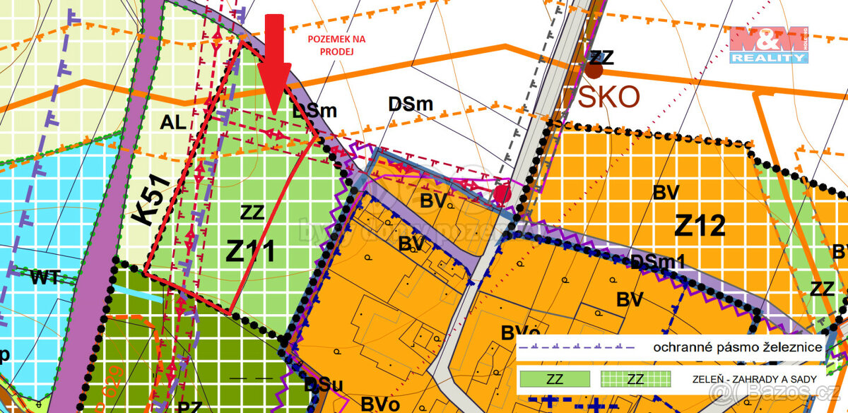 Prodej pole, 10988 m², Záhoří