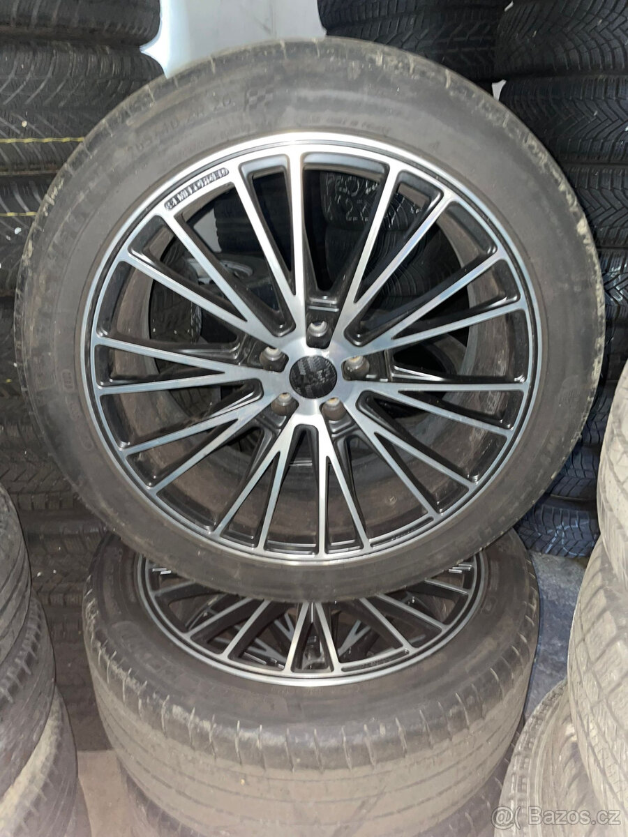 alu kola R20 letni pneu 265/40 audi A8