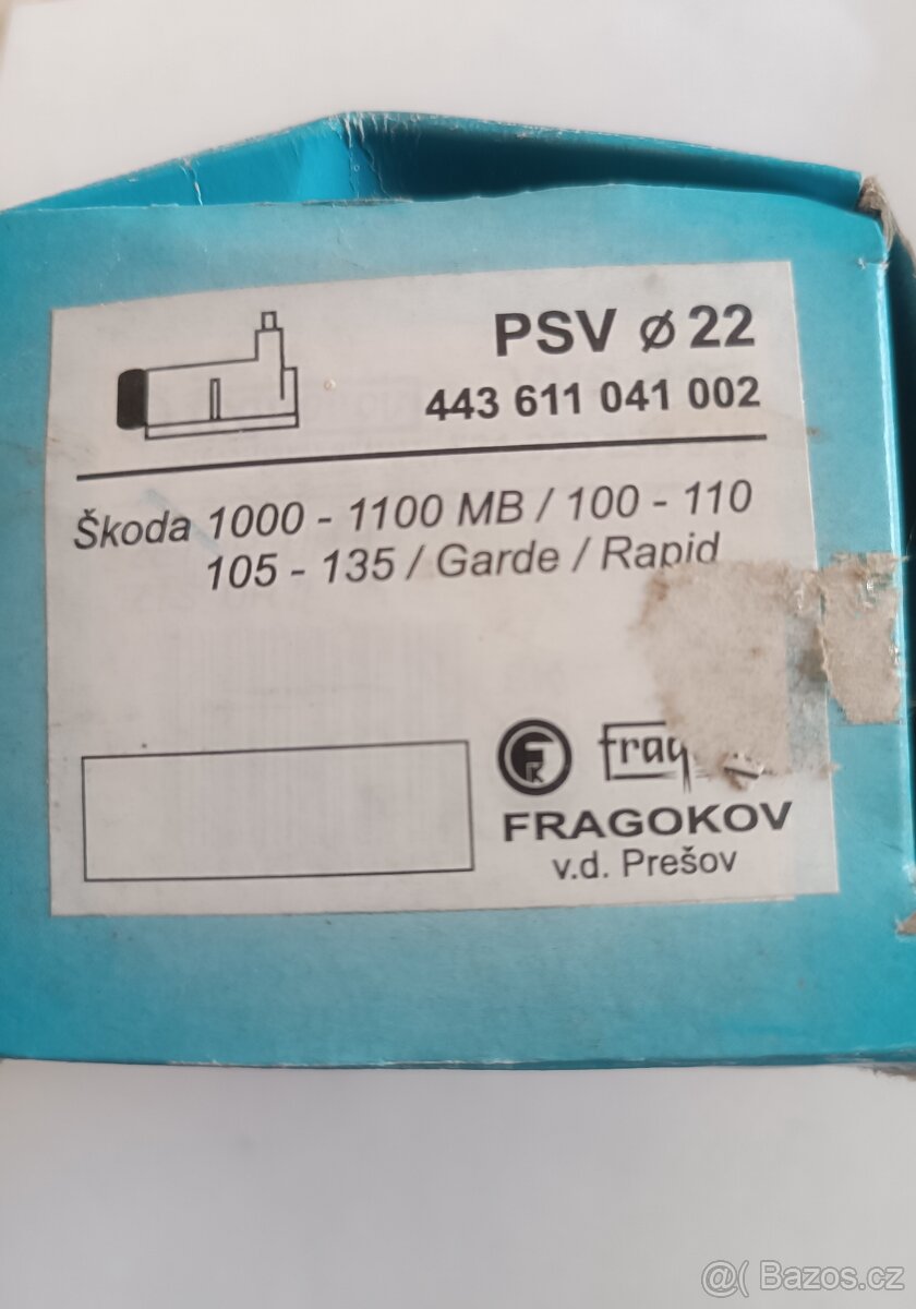 Válec spojkovní pracovní úplný Fargokov SK 1000MB-Rapid
