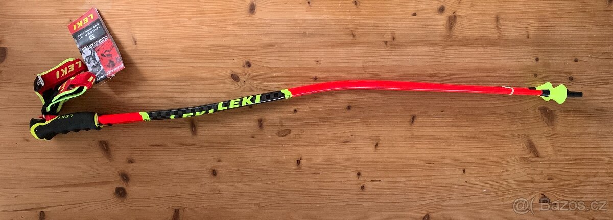 Závodní lyžařské hůlky LEKI Poles WCR TBS GS 3D 110cm