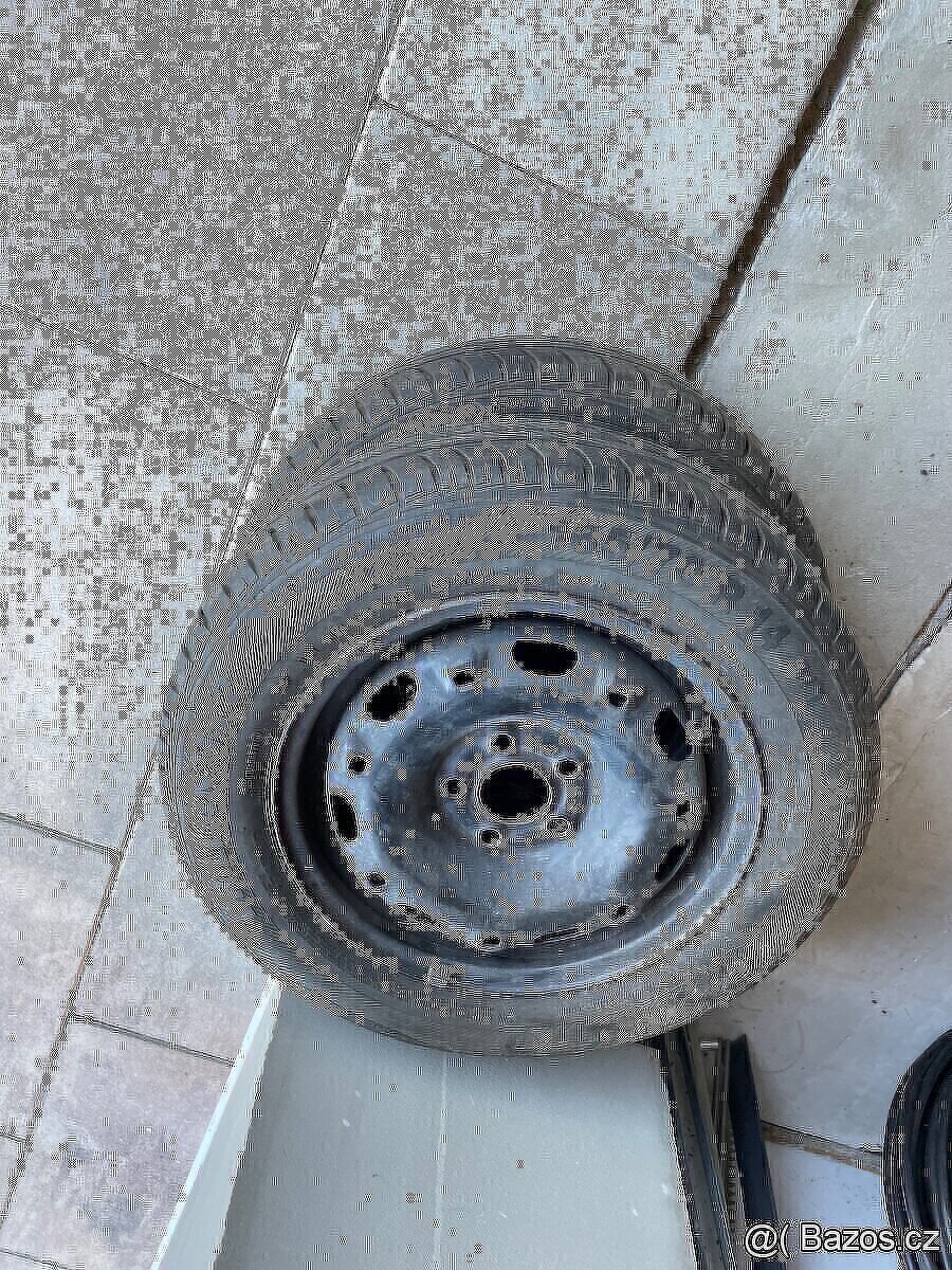 x kompletní kolo Š Fabia I, 165/70 R14 ET35