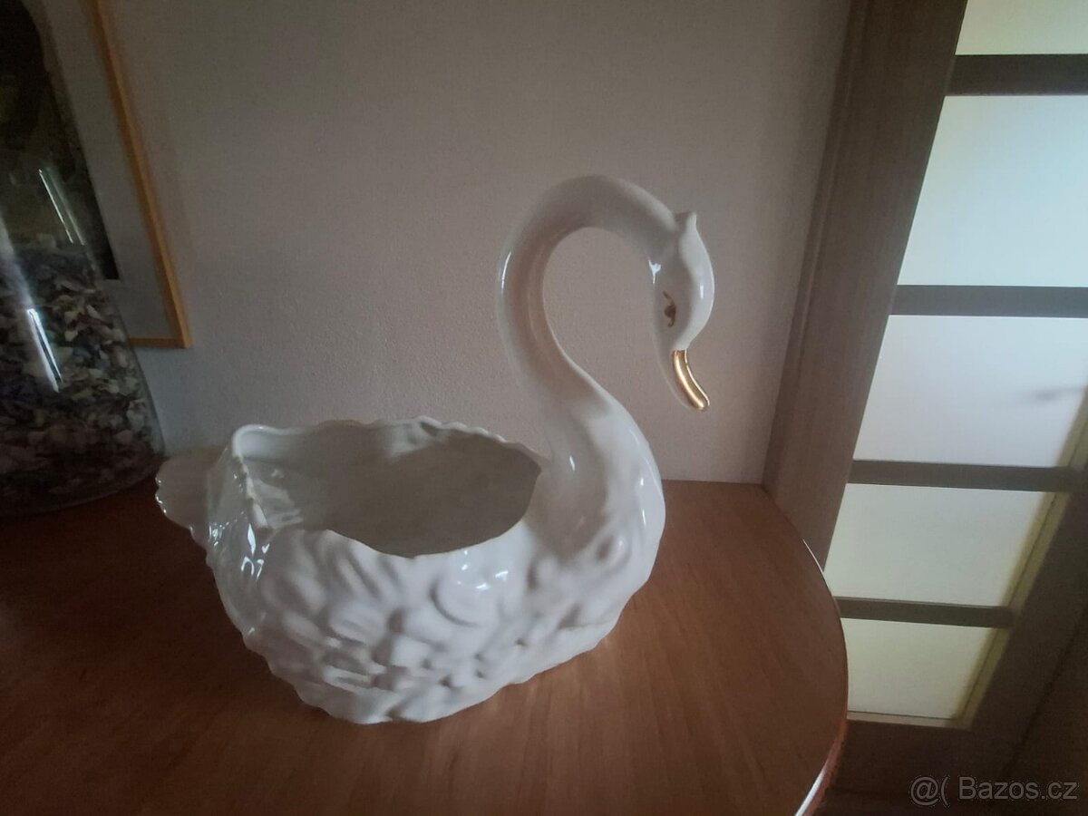 porcelánová labuť
